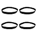 GULUANT 4 Pack Replacement Vacuum Cleaner Belt for Sharp EC12TWT4 EC-12TWT4 Upright Vacuum Cleaner Models