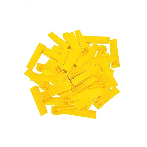 Tile Leveling System Wedges, 100Pcs Reusable Tile Leveling Wedges Floor Wall Tile Leveling Tool