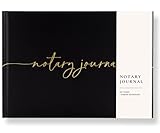 Notary Journal Log Book – Notary-Compliant Record Book for Notarial Acts – Luxury Hardcover Notary Public Journal with Thick Premium Paper – High-Volume Use for Mobile & Loan Signing Notaries
