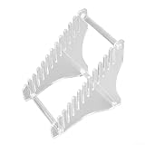 Esthétique moderne : disponible en finitions noires ou transparentes, ce porte-disques améliore la décoration de n'importe quelle pièce tout en offrant une vitrine attrayante pour votre collection de musique.