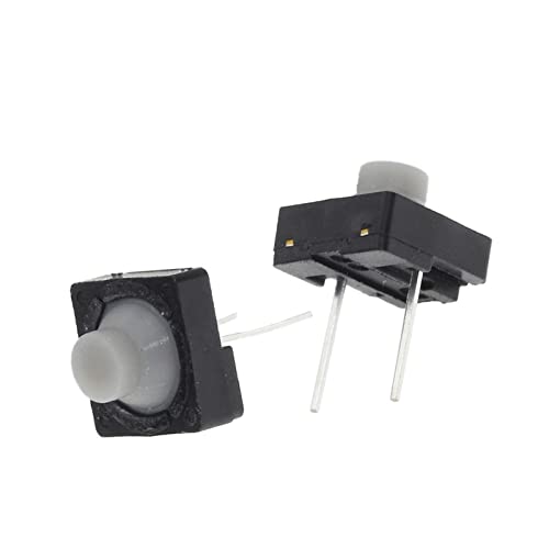 Micro-interrupteur bouton poussoir silencieux 8x8x5 mm pour circuit imprimé PCB