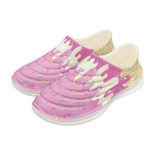 Boys Girls Water Shoes Kids Soft Beach Sport Sandals Funny Print Breathable Swimming Sandals for Big Kids