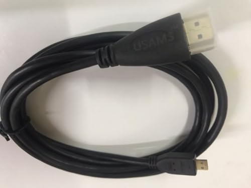 Micro HDMI (Type D) to HDMI (Type A) Cable- 6 Feet-Black