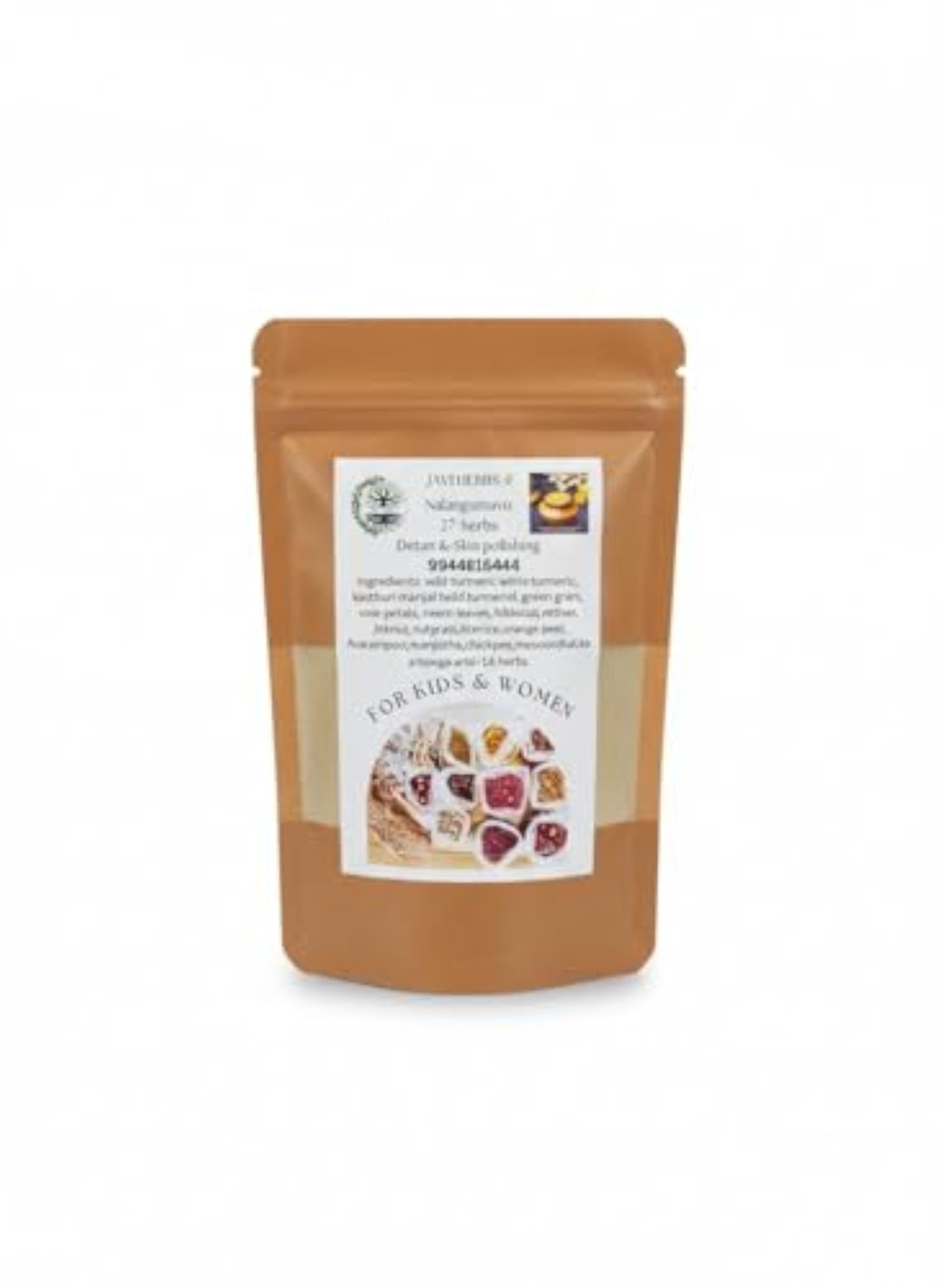 Nalangumavu Herbal Bath Powder, Natural Scrub & Detan