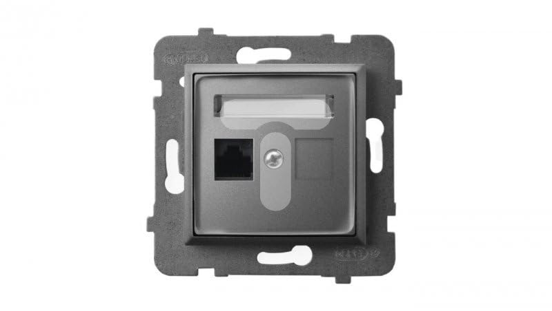 Prise de courant IP20 compacte pour boîtes d'encastrement peu profondes
