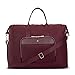 Samsonite Mobile Solution 2 Duffle Bag - Travel & Work Carry-On with Padded Laptop Sleeve, Front Organizer Pocket, Removable Crossbody Strap, StackIt™ Strap, Business & Leisure Travel Bag - Merlot