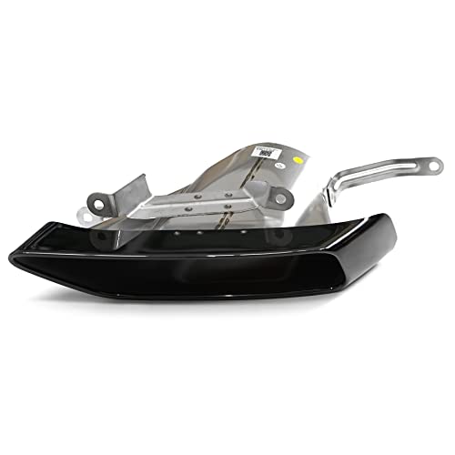MATERIALE PREMIUM: Realizzato in acciaio inox cromato di alta qualità con finitura nera, garantendo resistenza e durata nel tempo.