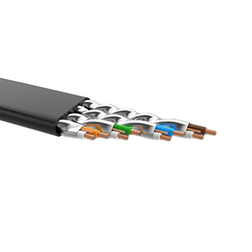FRCOLOR 8 Metros de Cabo Ethernet Fino E Longo Cabo de Patch Lan de Rede para Roteador Modem para Jo