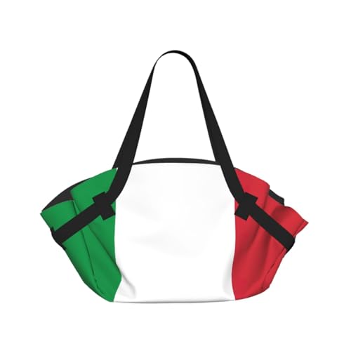 Sac de camping pliable italien contre l'humidité : tapis de plage et sac de voyage étanche
