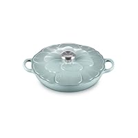 新品　ル・クルーゼ　キャセロール　ペタルレリーフ　LE CREUSET 26cm Amazon.co.jp: ル・クルーゼ(Le Creuset) 鋳物 ホーロー 鍋
