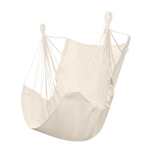 Hängstolskudde – hängande gungstol för trädgårdsavslappnande säte 150 kg kapacitet idealisk för camping balkong uteplats – bekvämt utomhus lounge tillbehör