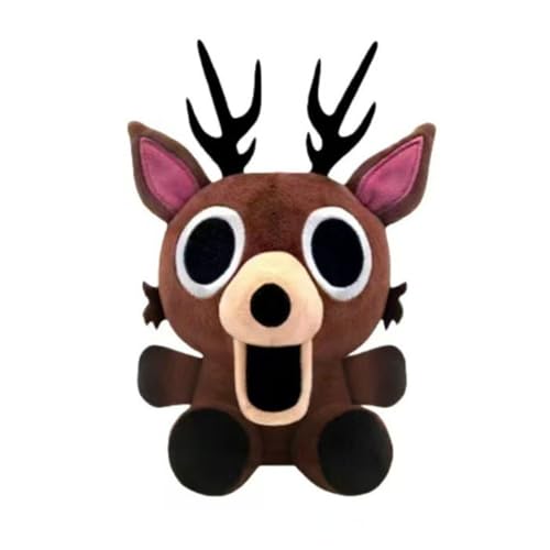 BAIDZFU 99 Nächte Im WAD Deer Plush Stofftier Niedliches Hirsch Kuscheltier Weiches Plüschtier für Kinder Jungen und Mädchen Geschenkidee