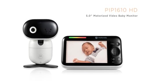 Motorola Nursery PIP1610HD — 5-Inch HD Parent-Unit Video Baby Monitor, No Wi-Fi, Motorized Camera — view 7