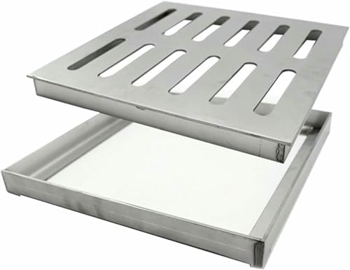 Cubierta de drenaje de acero inoxidable resistente para jardín y patio de 100cm 2