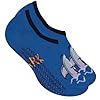 SELENE INFANTIL Meia Sapatilha com Viés e Antiderrapante Atoalhada Meninos, Royal, 25-28