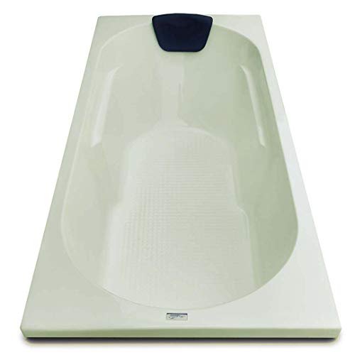 Image of MADONNA Divine Acrylic 5.5 feet Rectangular Bathtub (with Headrest) Ivory