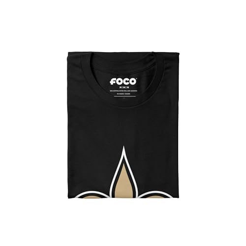 Image of FOCO Men's NFL Team Primary Logo Black Short Sleeve T-Shirt