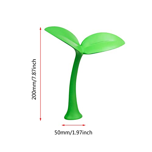 3D Car Roof Grass Bean Sprouts | Car Roof 3D Sapling Car Exterior Stickers | 3D Three Dimensional Car Stickers | For Car Front Rear Bumper #TOP6