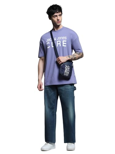 Image of Jack & Jones Men's Loose Fit Jeans | High Rise | Jeans for Men