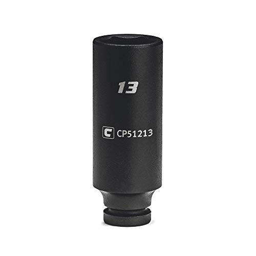 Image of Capri Tools 13 mm Deep Impact Socket, 1 /4-Inch Drive, 6-Point, Metric