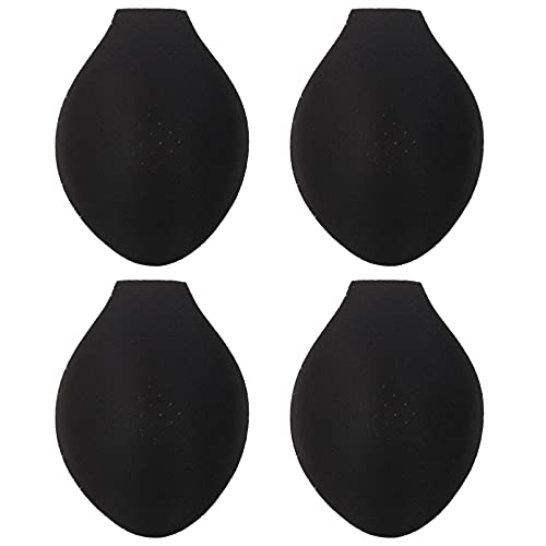 SOIMISS Underwear Swim Briefs Pad Enhancing Cup Sponge Mats Swimwear Coasters Trunks Cups 4 Pcs Black2