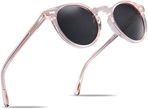 CARFIAPolarized Sunglasses for Women UV Protection Small Face Acetate Frame CA5288