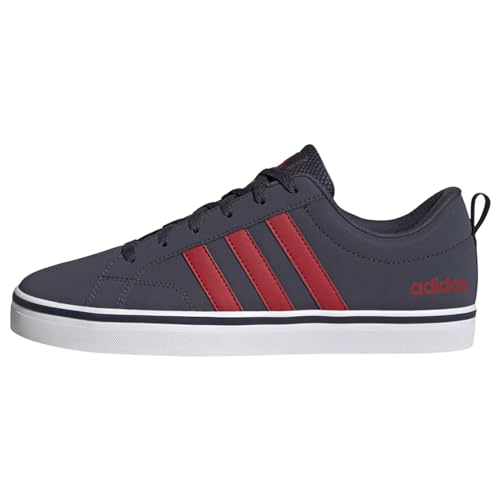adidas Hombre VS Pace 2.0 Shoes, Shadow Navy / Scarlet / Cloud White, 42 EU