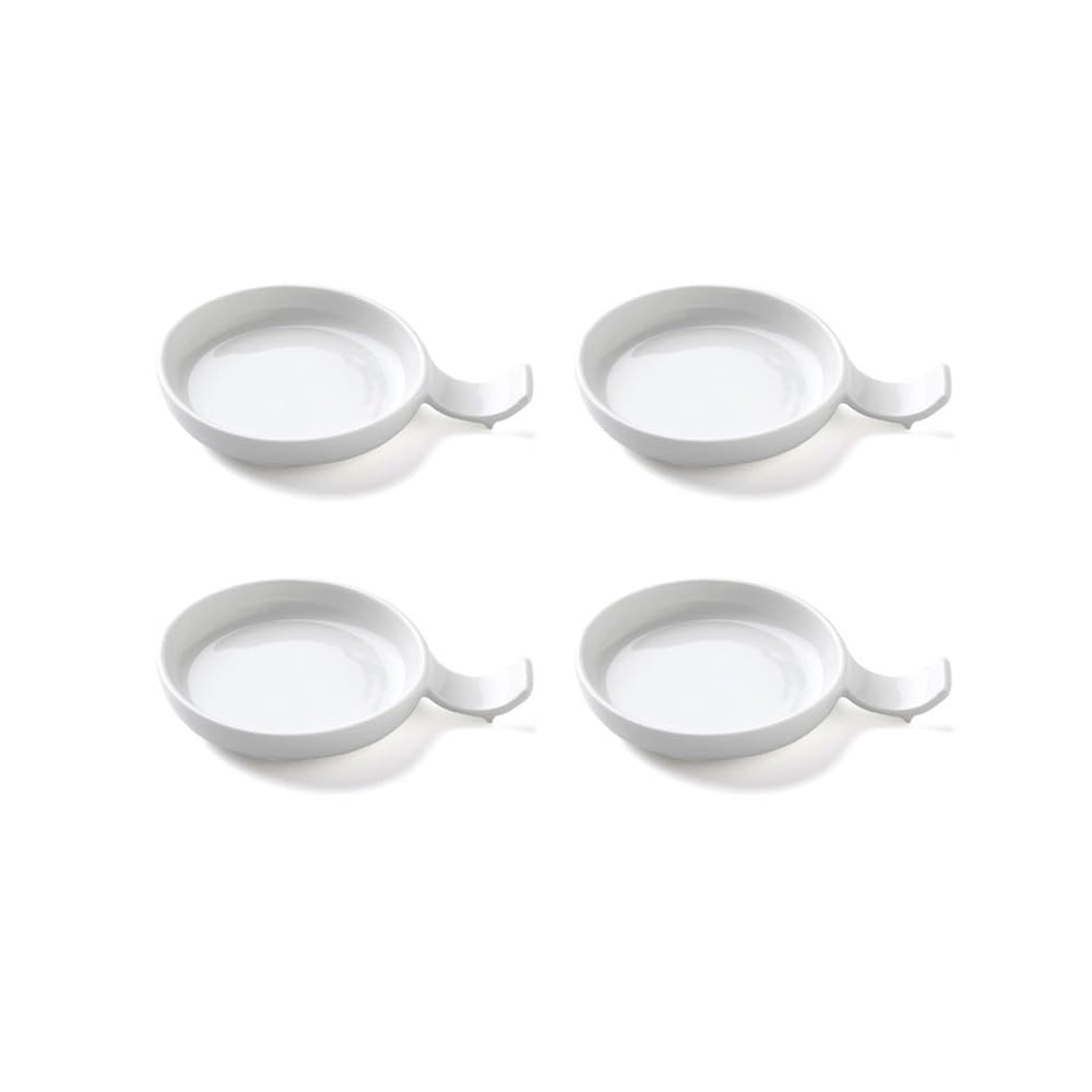4 sztuki ceramicznych miseczek do przystawek, do sosu sojowego, ketchupu, sałatki na sezon, winegar, keczup, 4 sztuki