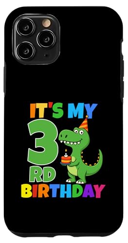 It's My 3rd Birthday ���� T-Rex 3�� �j�̎q �ʔ��� �X�}�z�P�[�X iPhone 11 Pro �p