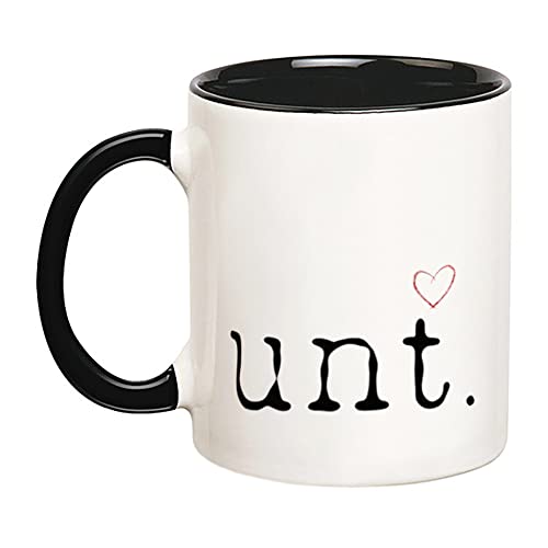 Fonhark - Cunt Mug. Cunt Heart Mug. Adult Humor, Offensive, Naughty, Rude, 11 Oz Novelty Coffee Mug/Cup