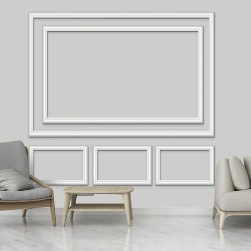 Panel de pared prefabricado Pangda con moldura plana para salón 8