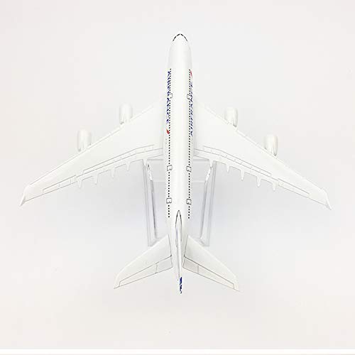Image of Toys Uncle Diecast Aeroplane Scale Model, 16 cm: (A380 France), Multicolor