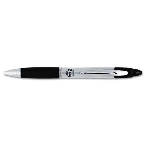 Stylo bille Zebra Z-Grip Max noir à pointe moyenne lot de 12