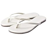 [トドス] ビーチサンダル レディース トングサンダル フラット 細ストラップ 軽い TO-365 4L(25.5cm～26cm) 04.パールホワイト