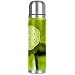Lotus flowerjpg - Thermos portatile da viaggio per 26 x 6 cm, in acciaio inox, da 500 ml, per escursioni, mountain bike, da viaggio, per ufficio, da viaggio