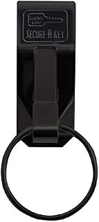 Lucky Line The"Original" Secure-A-Key Slip-On for Wide Belts, Black (4701)