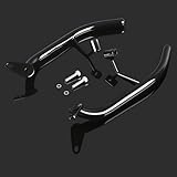 Kazuma Z900RS/CAFE 2018-2025 用 タンデムバー Z900RS SE リアピリオンラゲッジラックパッセンジャーグラブレールスチール構造、アクセサリー 2019 2020 2021 2022 2023 2024 (ブライトブラック)