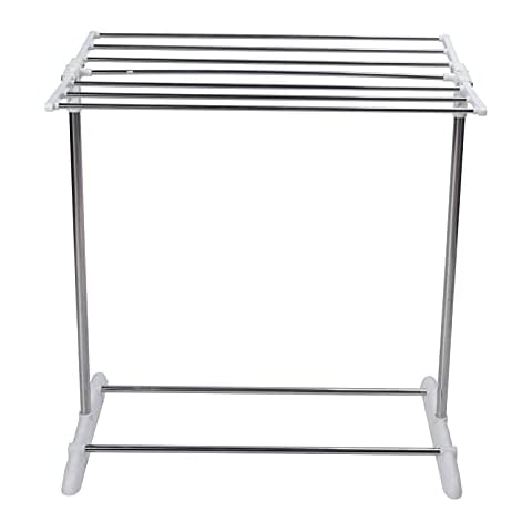 Pilipane Faltbarer Wäscheständer,WäSchetrockner platzsparender, Verstellbarer Mit Stabilem Stand, platzsparender Wäscheständer, einfache Aufbewahrung Cover