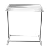 Les-Theresa Opvouwbare Witte Kleding Wasserij Droogrek Rvs Opvouwbare Kleding Handdoek Rail Stand voor Thuis Balkon Yard