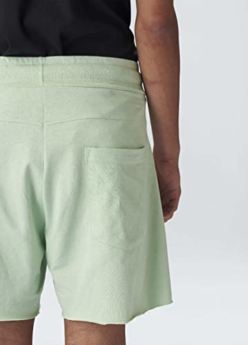 Bermuda Over Color Pleat-Verde Cana