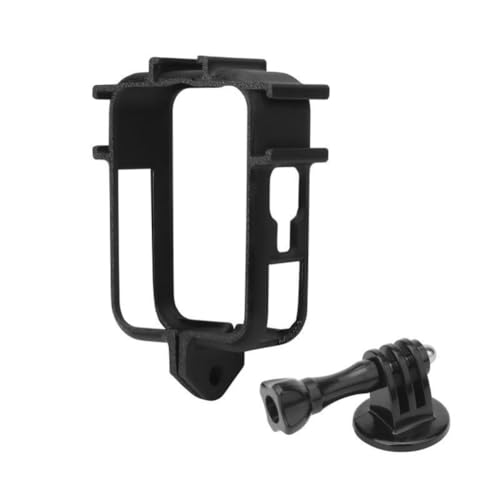 MonoSora Drop-Resistant Cold Shoe Frame OSMO360 Camera, Scratch-Resistant PC for Protection with Quick-Release, 10.8 x 7.3 x 2.9 cm, Black black