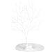 FOMIYES Schmuck Baum Display Stand Geweih Hirsch Horn Schmuck Display Organizer Halskette Armband Ohrring Halter Schmuck Rack Turm für Wohnkultur 1 Stücke ( Weiß )