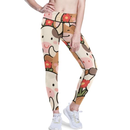 Pantalones de yoga cómodos para mujer mallas deportivas de cintura alta XS-XXL