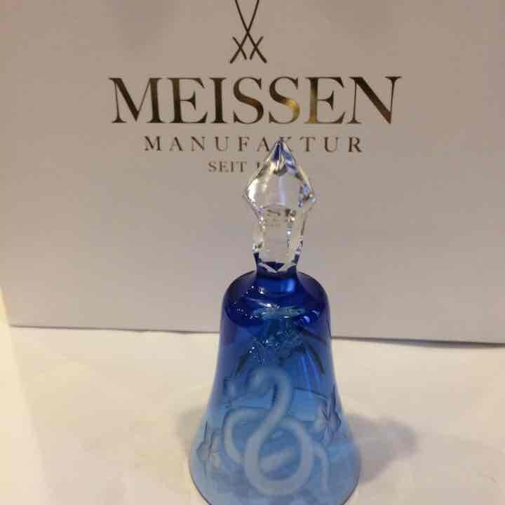 マイセン ディナーベル 辰 マイセンクリスタル 干支ディナーベル 高さ約13.5cm 「巳 (ヘビ