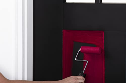 Rust-Oleum 369385 Advanced Dry Door & Trim Paint, Quart, Satin Cranberry