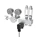 Imagen de FZONE Acuario Pro Series Regulador de CO2 de Doble Etapa Presión de Salida Ajustable con solenoide CC