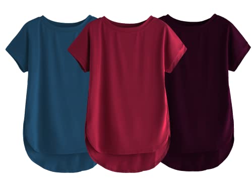 Image of Fabricorn Stylish Plain Up and Down Cotton Tshirt for Women