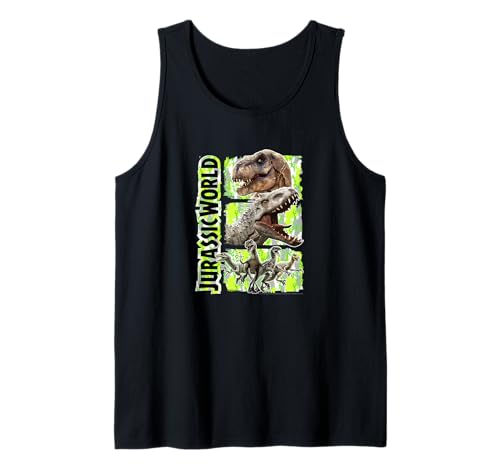 Jurassic World Dinosaurs débardeur imprimé idée cadeau homme été