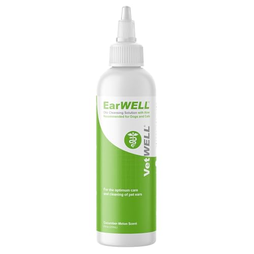VetWELL Ear Cleaner for Dogs and Cats - Otic Rinse...