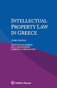 Paperback Intellectual Property Law in Greece Book